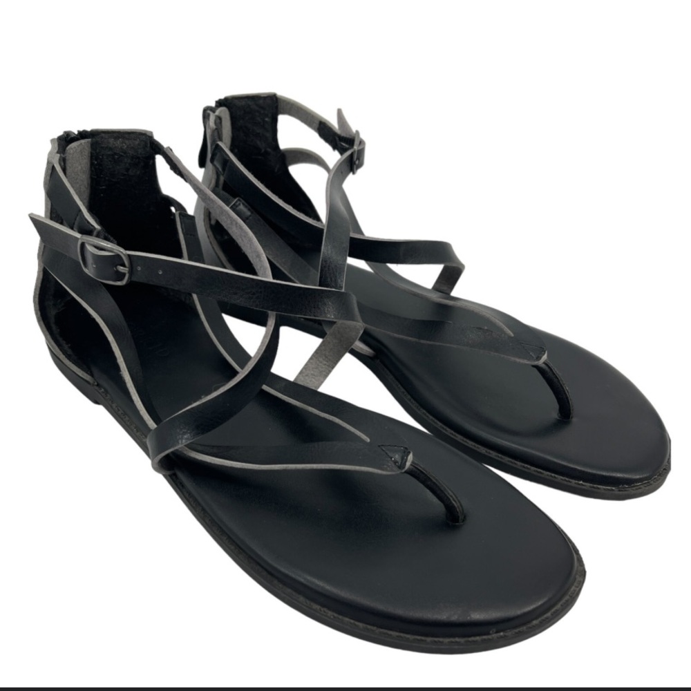 TORRID Black Strappy Gladiator Sandals NWO BOX